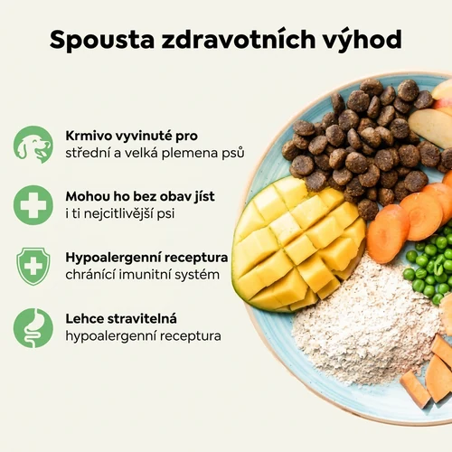 Ted hypoalergenní suché krmivo pro psy s hmyzím proteinem - „pro nejcitlivější psy” - 3 kg 3 Ted hypoalergenní suché krmivo pro psy s hmyzím proteinem - „pro nejcitlivější psy” - 3 kg - Obrázek 3
