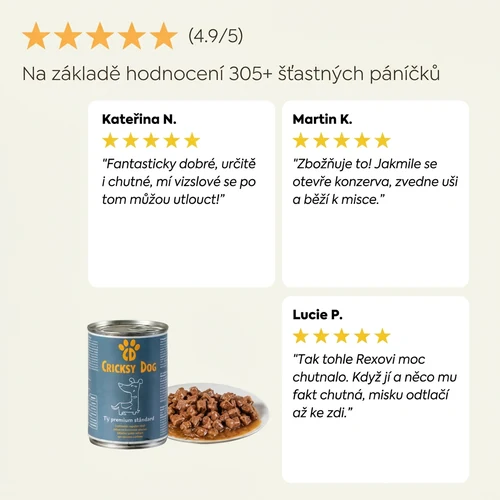 Ely mokré krmivo pro psy s divokým prasetem, jelenem a mrkví – 415 g 6 Ely mokré krmivo pro psy s divokým prasetem, jelenem a mrkví – 415 g - Obrázek 6