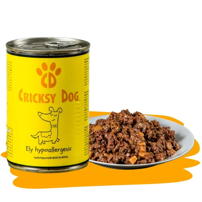 Ely mokré krmivo pro psy s divokým prasetem, jelenem a mrkví – 415 g 21 cz 2024 09 EHNY 1