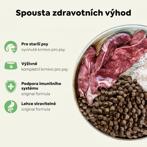 Oscar suché krmivo pro psí seniory s jehněčím 3 Oscar suché krmivo pro psí seniory s jehněčím - Obrázek 3