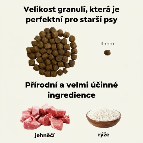 Oscar suché krmivo pro psí seniory s jehněčím 2 Oscar suché krmivo pro psí seniory s jehněčím - Obrázek 2